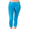 Ladies 3/4 Length Shimmer Leggings