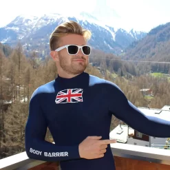 Mens Navy Base Layer Top