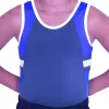 HAYDEN – BV547:- Boys Sleeveless Leotard In Navy, Royal Blue And Grey