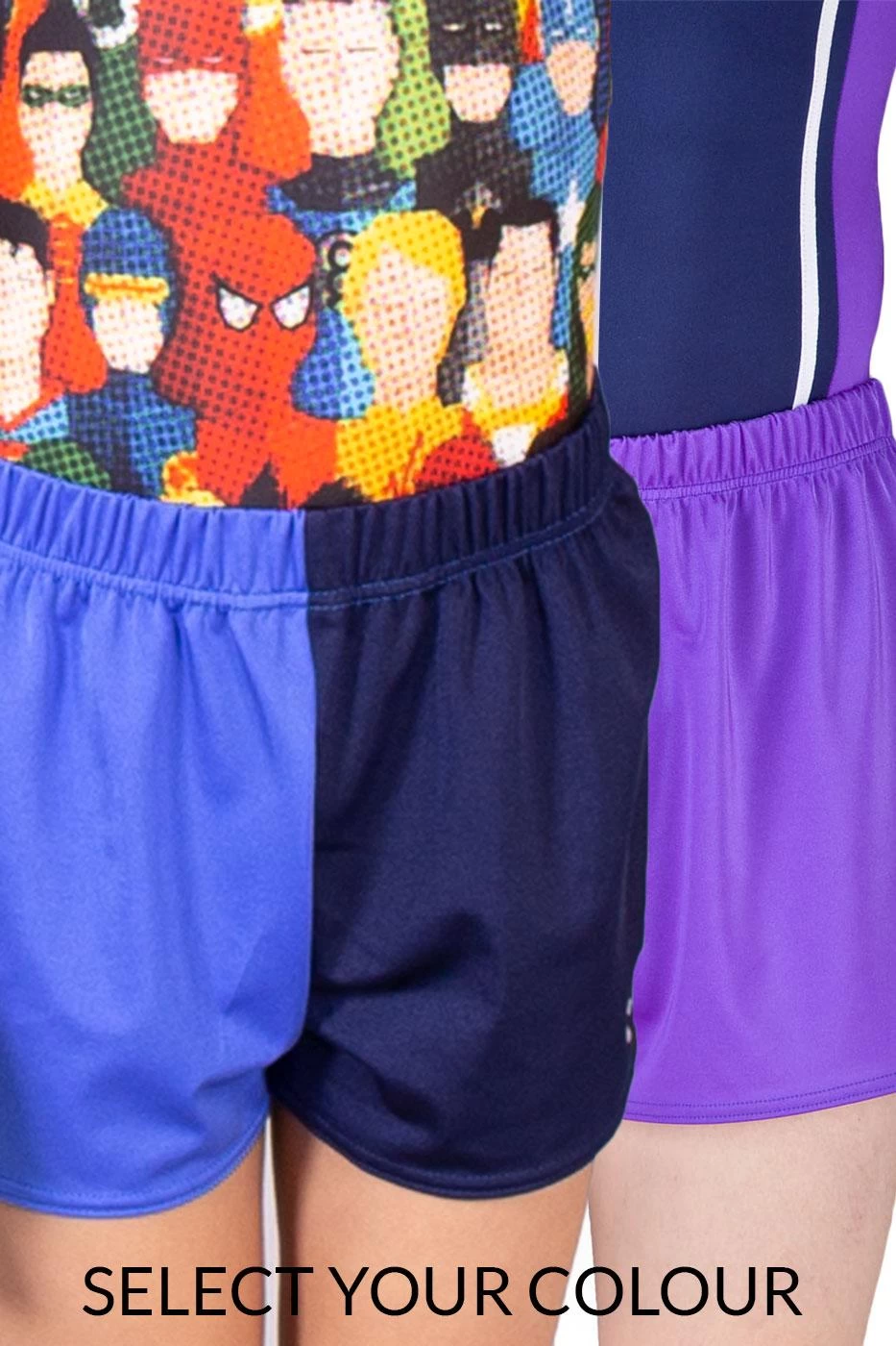 2 Coloured Boys Gymnastics Shorts β SELECT YOUR COLOUR - Image 2