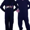 Black Onesie With Metallic Ambition Print