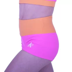 TUTTI FRUITY – Pink And Orange Highwaist Shorts