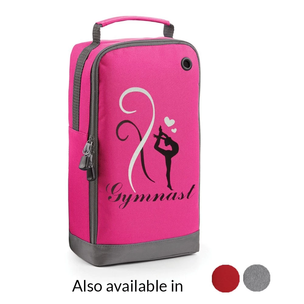 Personalised Carry Case : Pink Gymnast