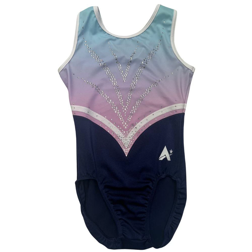 LUCIA – Z625:- Ombre Leotard With Diamante