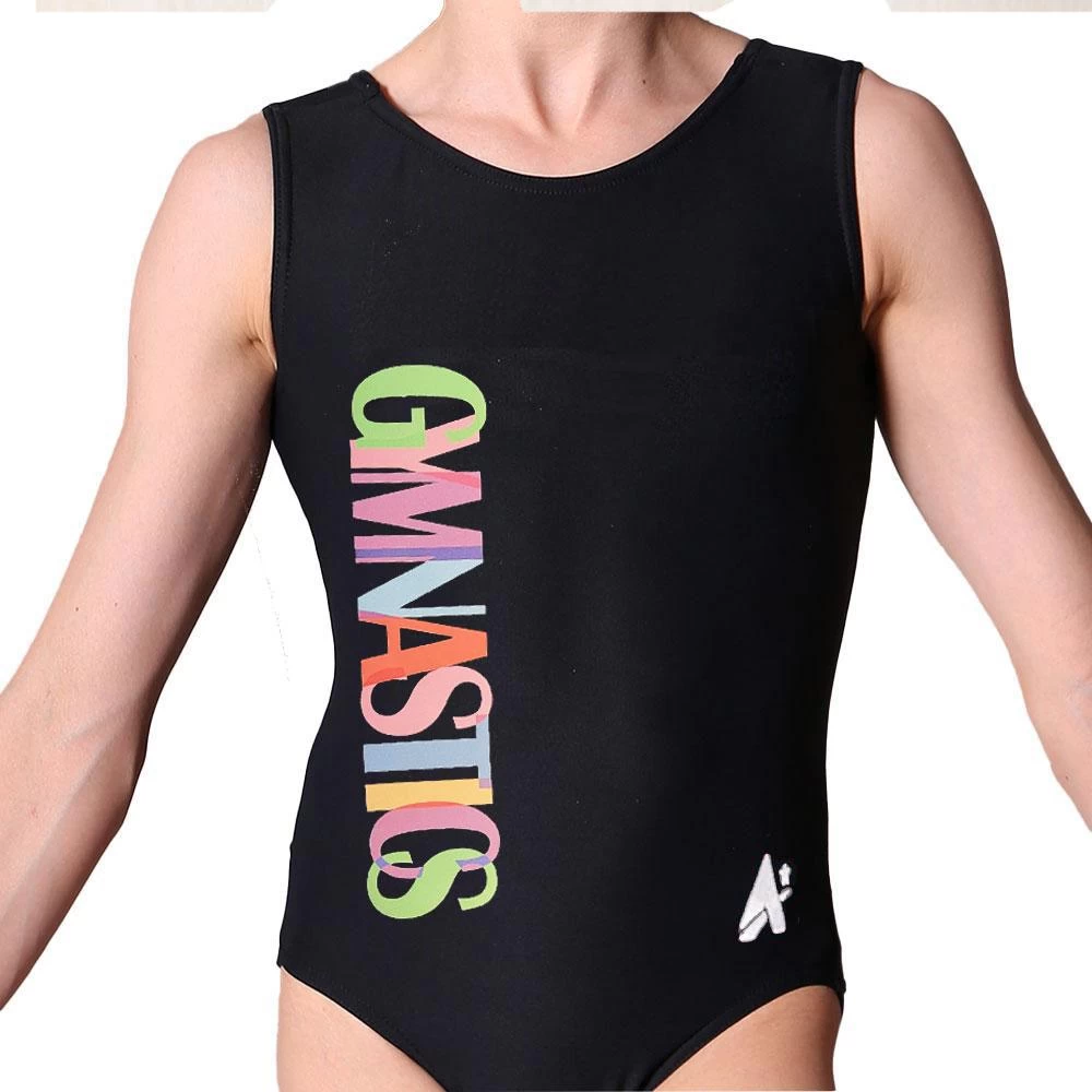 GYMNASTICS:- Gymnastics Leotard In Black - Image 2