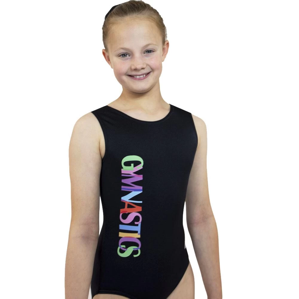 GYMNASTICS:- Gymnastics Leotard In Black