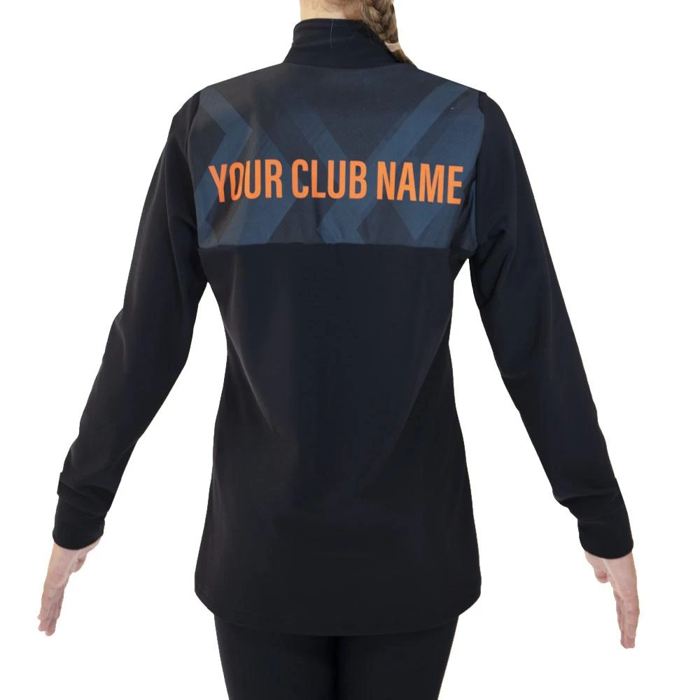 TS95H Customise Me:- Bespoke Tracksuit Jacket With Your Club Branding - Image 4