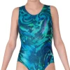 VORTEX SP:- Girls Leotard In Vortex Fabric
