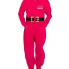 Girls Red Santa Onesie – P43: – Option To Personalise!
