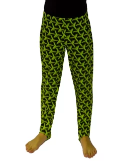 Boys Geo Lime Longs
