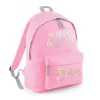 Personalised Pink Backpack With Drama Queen Print
