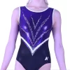 LUCIA – Z625:- Purple Sale Leotard With Diamante