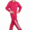 Pink Onesie With Trampolining Print Personalised With Your Initials!