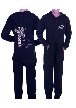 Black Giraffe Onesie – P27: With Motivational Print