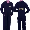 Black Onesie With Colour/Leopard Gym Print – Choice To Personalise